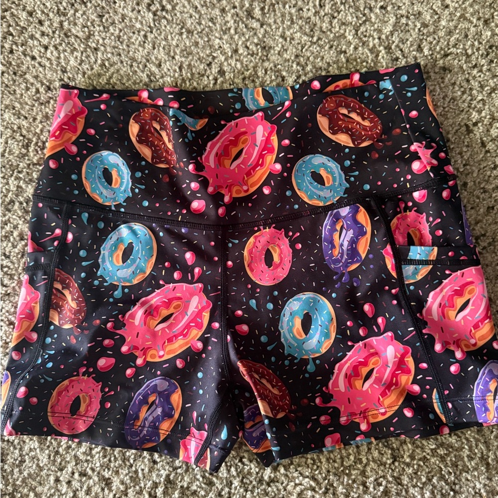 Constantly Varied Gear- Glazed and confused Donut shorts- size medium